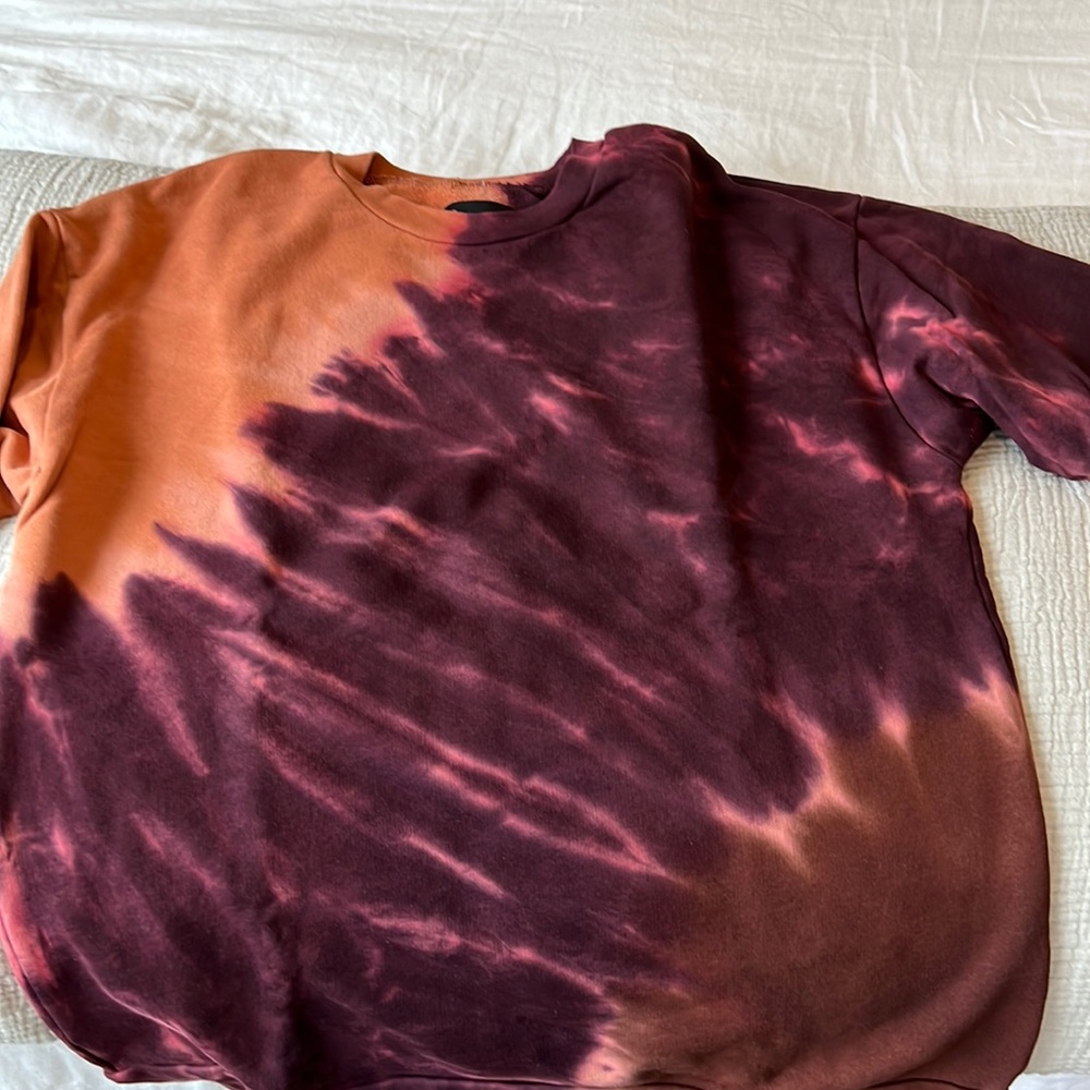 Zara tye dye sweatshirt